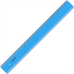 Pravítko 30 cm - Koh-i-noor 742604 - modré